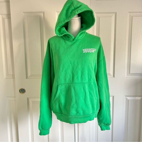 Madhappy x Spotify Today’s Top Hits Unisex Cotton Hoodie Green Medium NEW